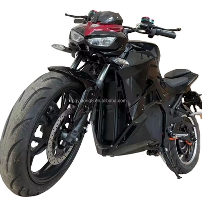 Scheerremsysteem 72V 8000W Uniek ontwerp Elektrische motorfiets met EEG-certificering
