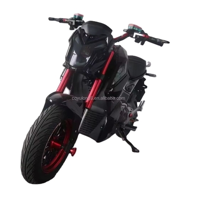 Op maat gemaakte off-road elektrische motorfiets met max. snelheid 80km/h en lithiumbatterie