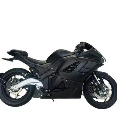 Krachtige 72V 3000W Mid Motor Lithium Battery Elektrische Racing Motorcycle met 12 inch band