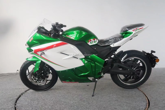 High Speed 2 Wheel Electric Motorcycle Max. Snelheid 80km/h voor uiteindelijke prestaties