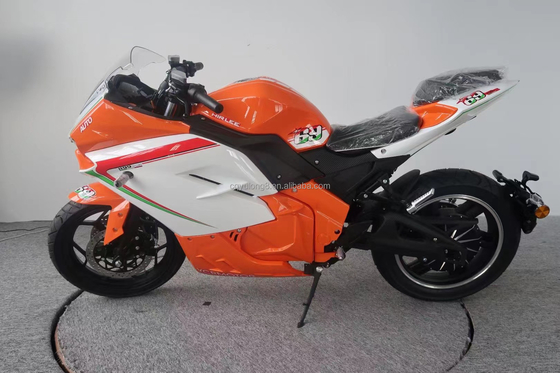 High Speed 2 Wheel Electric Motorcycle Max. Snelheid 80km/h voor uiteindelijke prestaties