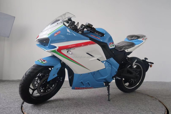 High Speed 2 Wheel Electric Motorcycle Max. Snelheid 80km/h voor uiteindelijke prestaties
