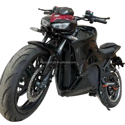 High Speed 10000w Lithium Battery Racing Elektrische Motorfiets Op maat