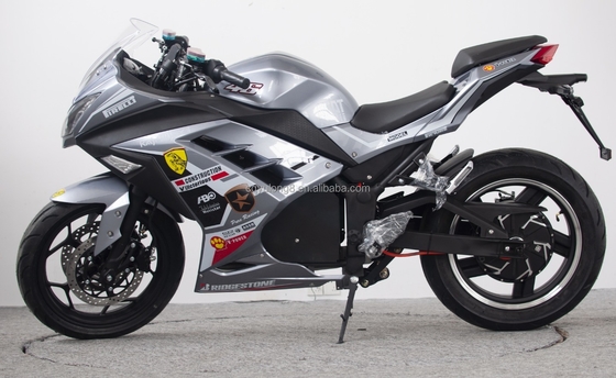 Max. snelheid 80km/h 17 inch elektrische motor 3000W 72V LCD display Mountain Dirt Bikes