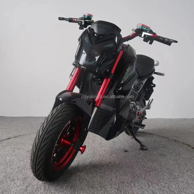 Maximaal laadvermogen van 150 kg 72V High Speed Battery Pack Elektrische motorfiets voor volwassenen