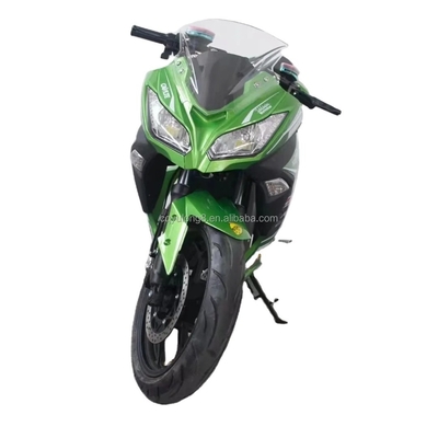 17 inch band hoge snelheid 3kw 80km per uur motorfiets op batterij