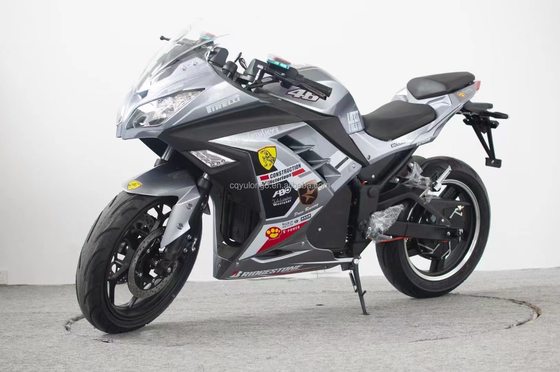 17 inch band hoge snelheid 3kw 80km per uur motorfiets op batterij