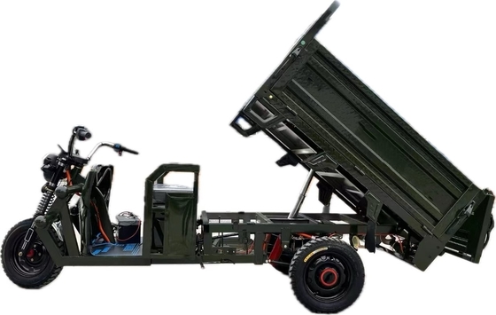 Elektrische driewieltrucks met zelfontlading