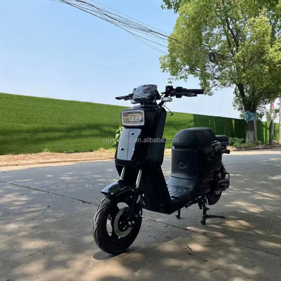 60V snelle elektrische stadsmotorfiets met krachtige motor en LCD-scherm