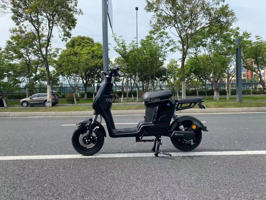 60V snelle elektrische stadsmotorfiets met krachtige motor en LCD-scherm