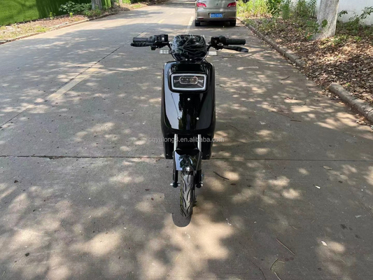60V snelle elektrische stadsmotorfiets met krachtige motor en LCD-scherm