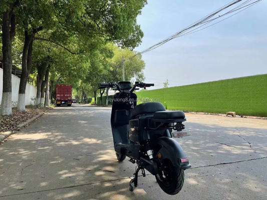 60V snelle elektrische stadsmotorfiets met krachtige motor en LCD-scherm