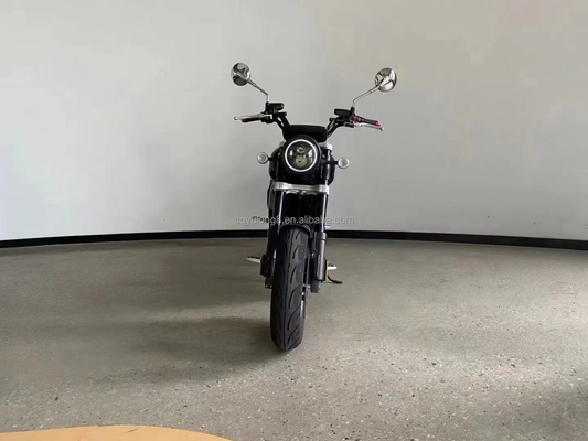 Elektrische motorfietslevering met schijfrem en LCD-scherm 5000W vervangbare batterij