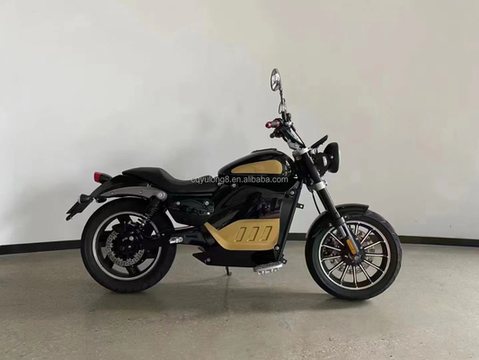 Elektrische motorfietslevering met schijfrem en LCD-scherm 5000W vervangbare batterij