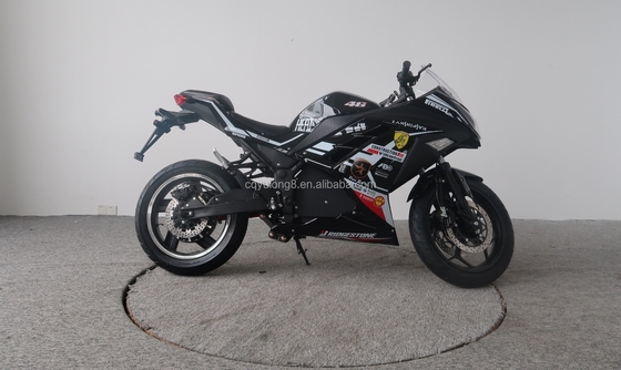 3000W race-elektrische motorfiets met EEG-certificering en langdurige batterij