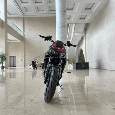 Volwassenen Lithiumbatterij Racing Elektrische Motorfiets 120km/h Hoge snelheid 2000w 5000w 10000w