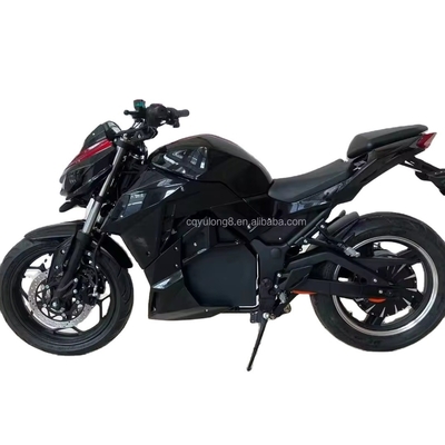 72V3000W elektrische race motorfiets met topsnelheid van 100KM/h en schijfremsysteem