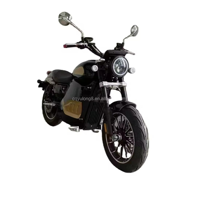 Off-road elektrische fiets 5000W Retro elektrische motorfiets met schijfrem en 10 inch band