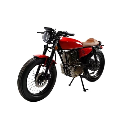 Retro elektrische motorfietsen voor straatrijden 10 inch band 6-8 uur laadtijd