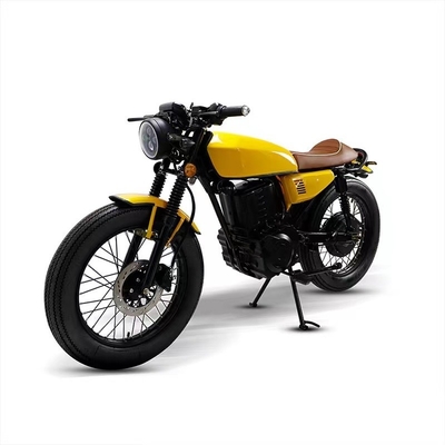Retro elektrische motorfietsen voor straatrijden 10 inch band 6-8 uur laadtijd