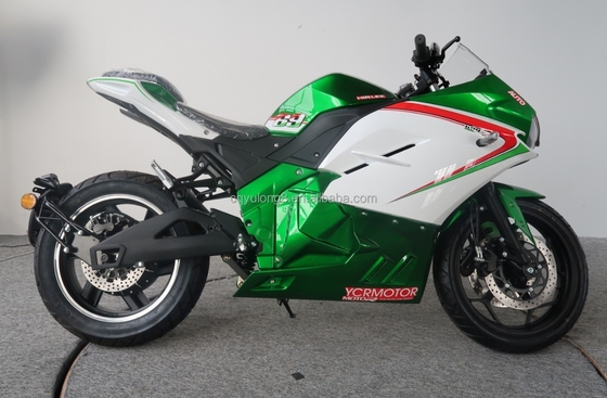 Op maat gemaakte 8000W elektrische motorfiets met topsnelheid 120km/h en maximale belasting 300KG