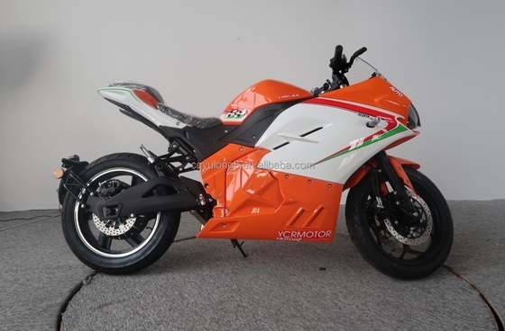Racemotorfietsen 72V 10000W Topsnelheid 120km/h DKD Elektrische motorfiets voor avontuur