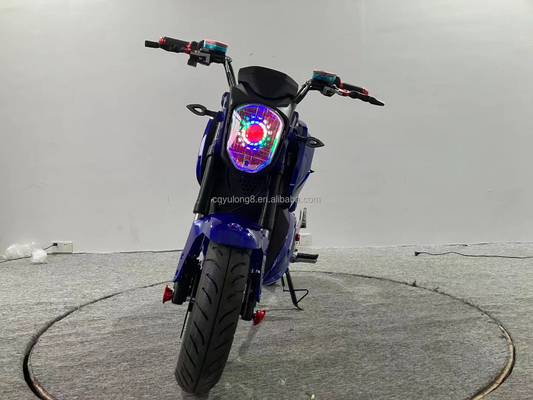 Op maat gemaakte 72V 3000w elektrische motorfiets voor volwassenen High Speed EEC/COC Electric Dirtbike