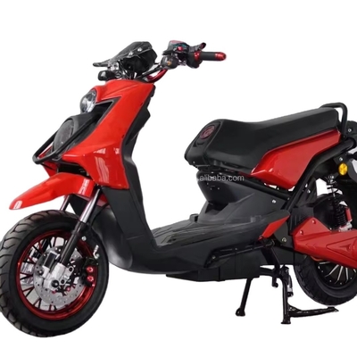 300W 500W 800W DC borstelloze motor Elektrische motorfiets met schijfrem en 10-inch band