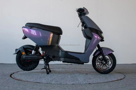 Snelheid 48V 2 wielen elektrische fiets voor stadsverkeer en kantoormedewerkers Maximale belasting 200kg