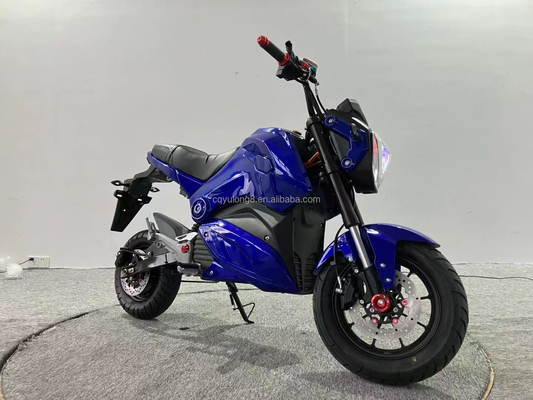 20a Lithiumbatterij 1500w 12 inch 72v Elektrische motorfiets voor volwassenen Long Range Racing