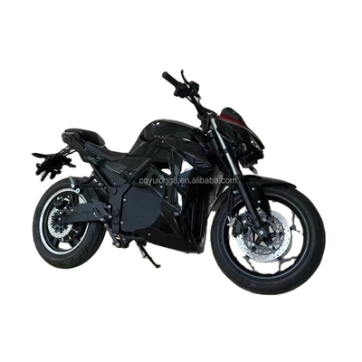 Warme 72V 3000W EEG elektrische motorfietsen met borstelmotor en 110/70-17 voorband