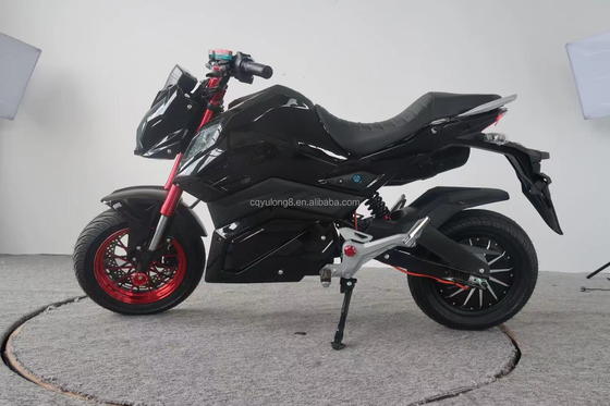 10/12 inch bandgrootte Motorfiets Racing EEC Moped Elektrische motorfietsen met 72V batterij