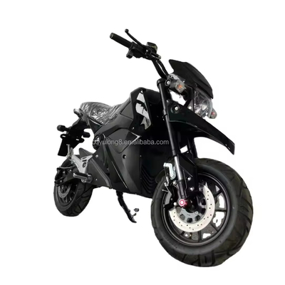 Maximale belasting 200 kg 60V 2000W 3000W 5000W Off-road elektrische motorfietsen met snel opladen