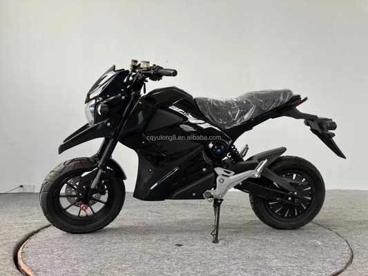 Maximale belasting 200 kg 60V 2000W 3000W 5000W Off-road elektrische motorfietsen met snel opladen