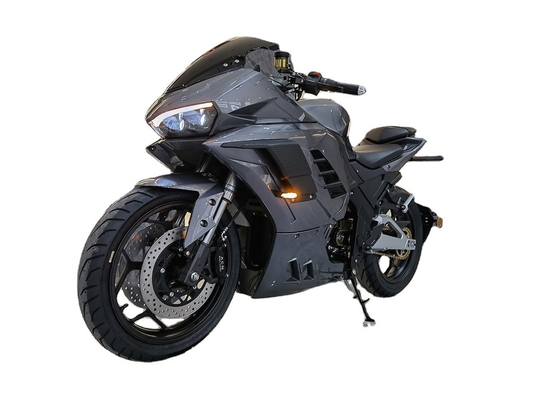Krachtige 72V 3000W Mid Motor Lithium Battery Elektrische Racing Motorcycle met 12 inch band
