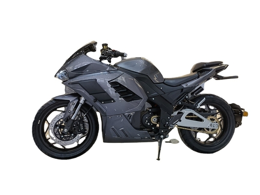 Krachtige 72V 3000W Mid Motor Lithium Battery Elektrische Racing Motorcycle met 12 inch band
