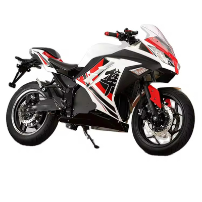 Borstelmotor 72v 3000W 5000W Sportmotorfiets Elektrische racemotorfiets EEG Mopedbatterij