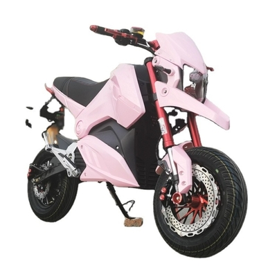 Op maat gemaakte 72V 3000w elektrische racemotorfietsen Middrive motor Off-road sportfietsen