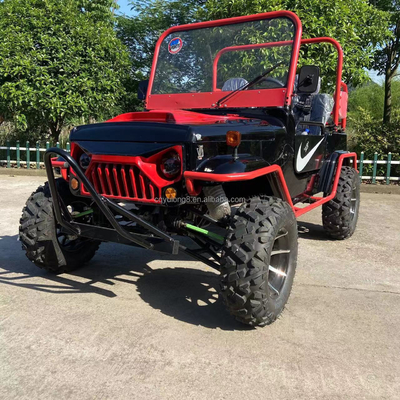 Krachtige 350cc import gas aangedreven schacht aandrijving 4 wieler off road buggy 4x4 voor volwassenen