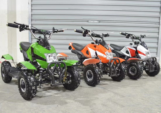49cc Kinderwiel Mini ATV Kinderwiel 4x4 met keten aandrijving en onderdelen